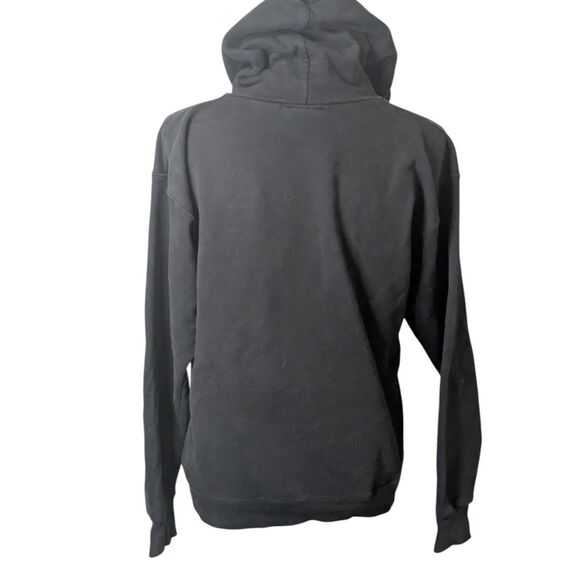 Thrasher Magazine Flame Logo Pullover Hoodie Sweatshirt Small Black Skater - Picture 4 of 4